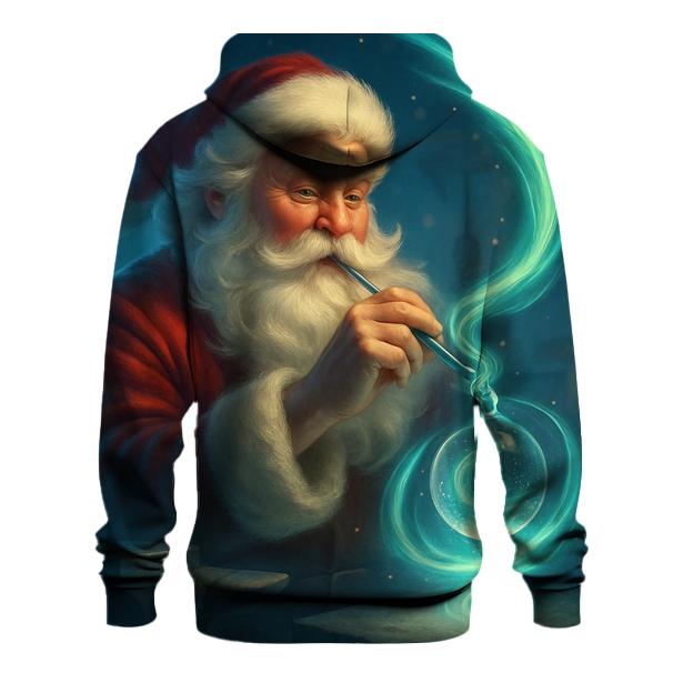 Aurora Ornament Forge Santa printed hoodies