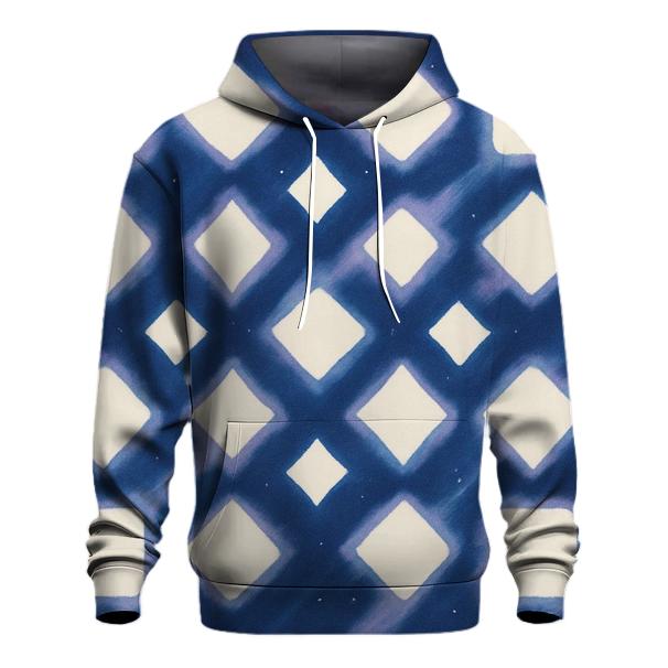 Itajime Lunar Grid With Comet Wash hoodie designs