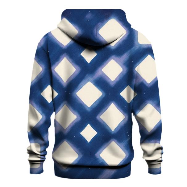 Itajime Lunar Grid With Comet Wash hoodie designs