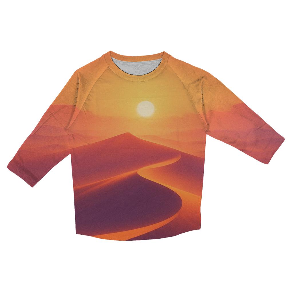 Mirage Dunes At Emberfall custom 3/4 sleeve shirts