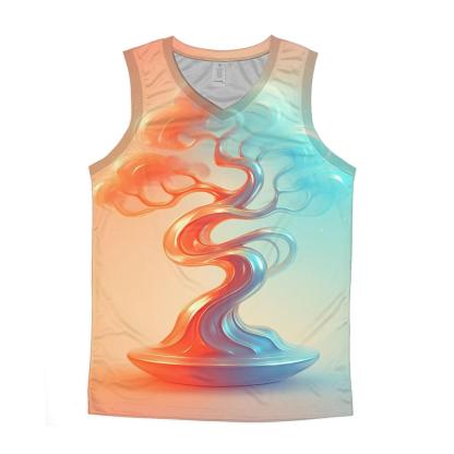 Aurora Kinetic Bonsai sports performance tank tops