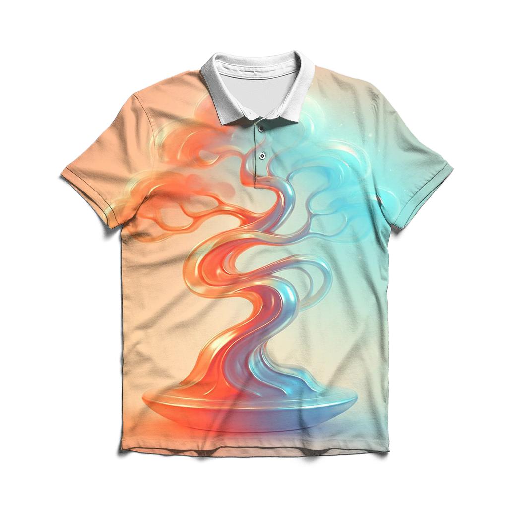 Aurora Kinetic Bonsai stylish collar polo tees