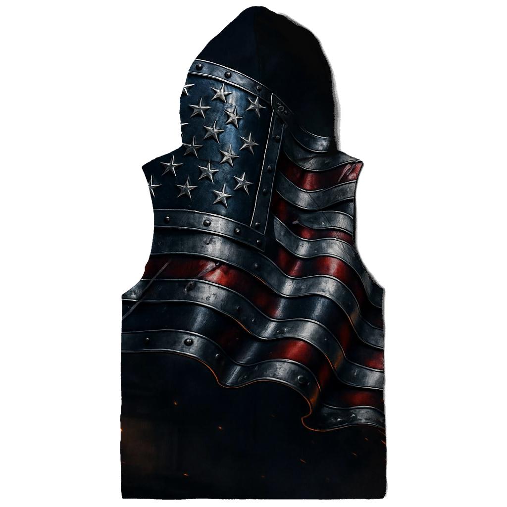 Midnight Forge Stars And Stripes printed hoodies