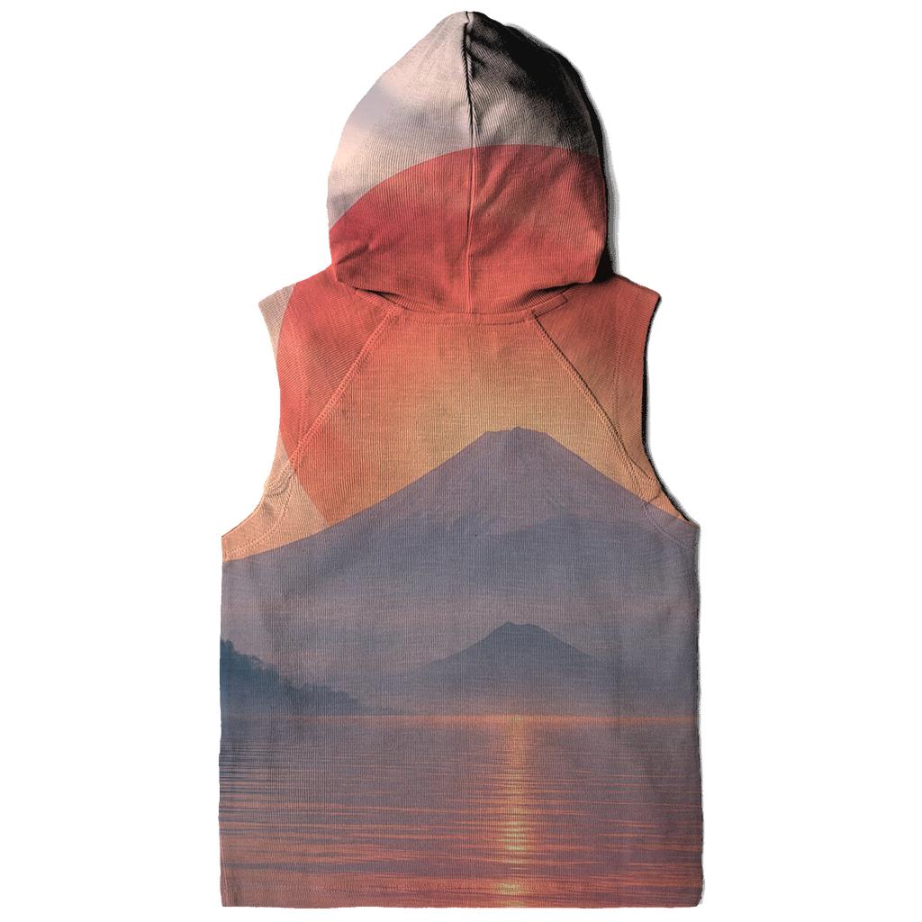 Japan Rising Mist Flagscape lightweight hoodies