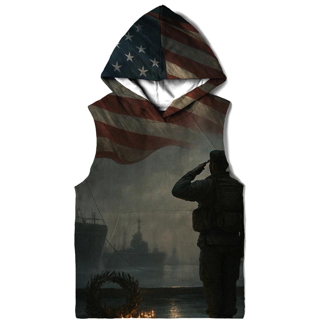 Harbor Watch Tribute Flag printed hoodies