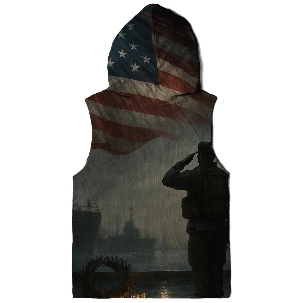 Harbor Watch Tribute Flag printed hoodies