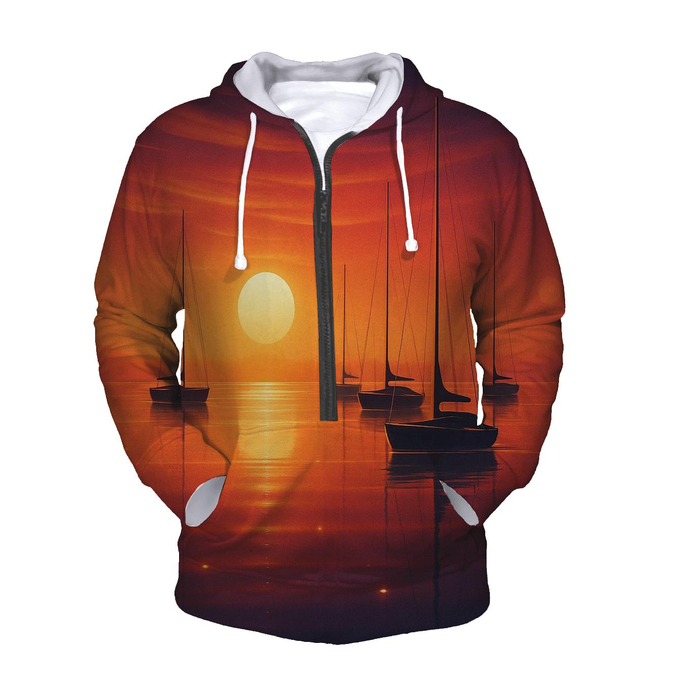 Glass Harbor Of The Last Light designer hoodies