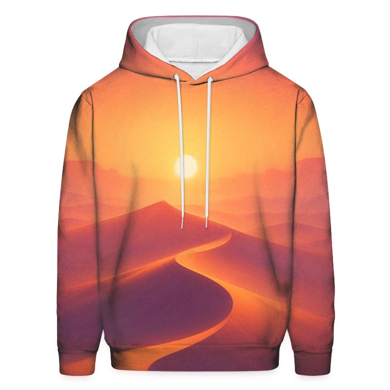 Mirage Dunes At Emberfall premium hoodies