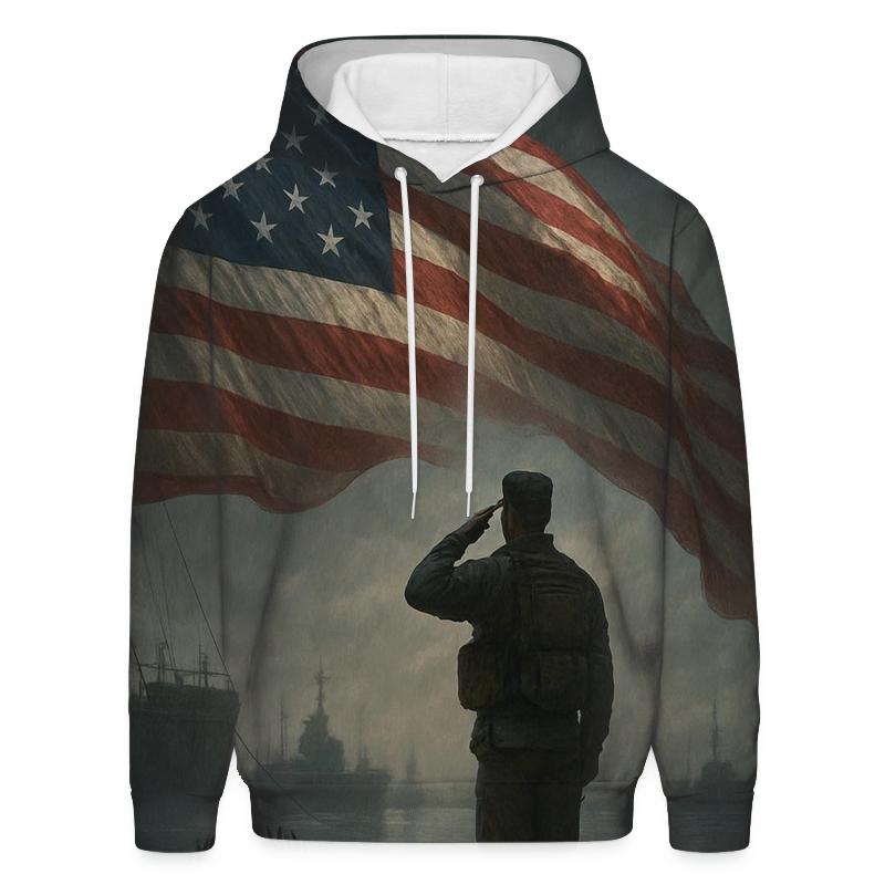 Harbor Watch Tribute Flag graphic hoodies