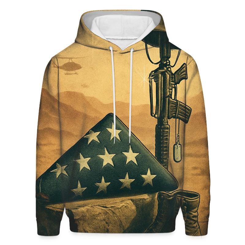 Desert Silence Memorial Fold hoodie styles