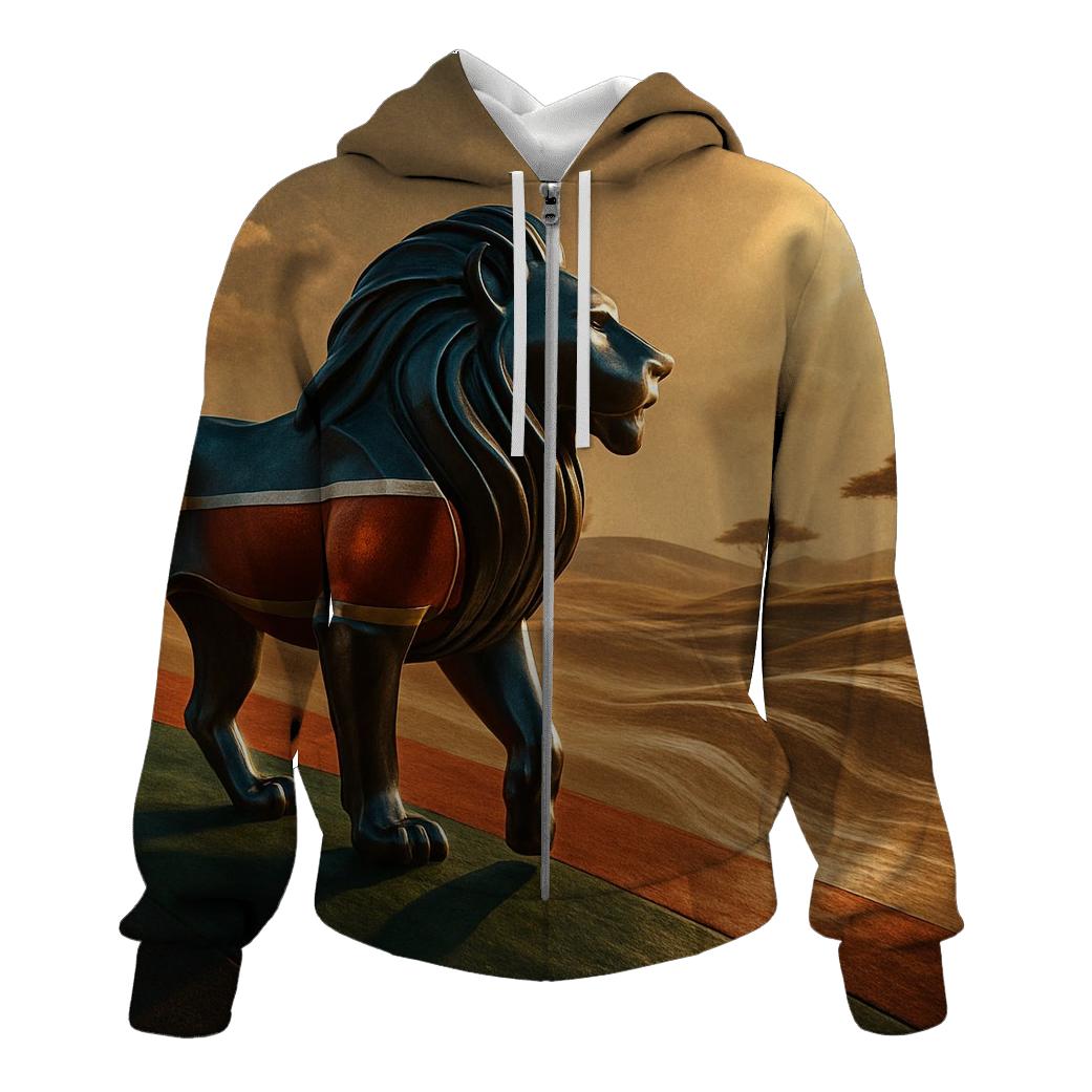 Kenya Metallic Savannah Crestwave hoodie designs