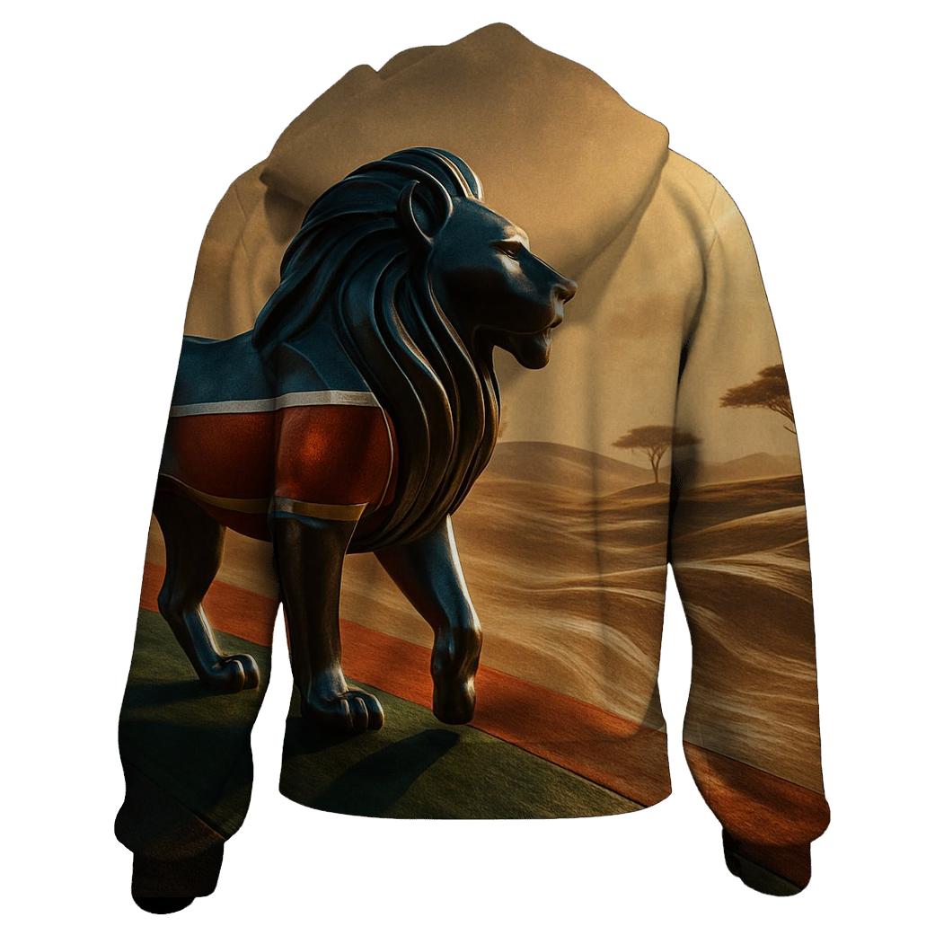 Kenya Metallic Savannah Crestwave hoodie designs