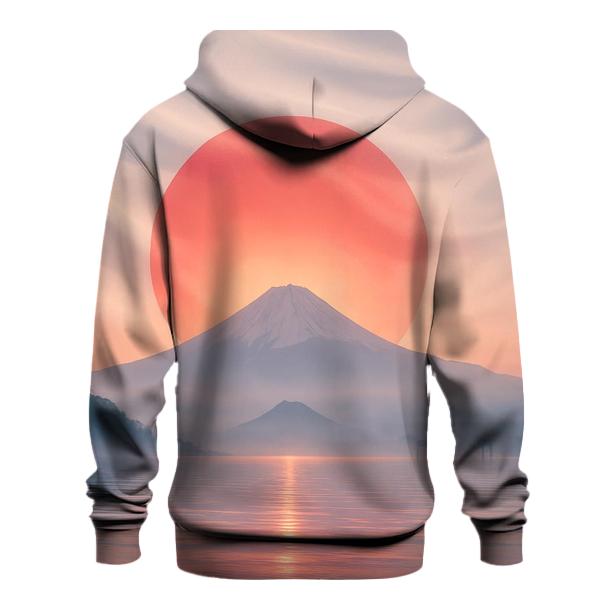Japan Rising Mist Flagscape custom hoodies