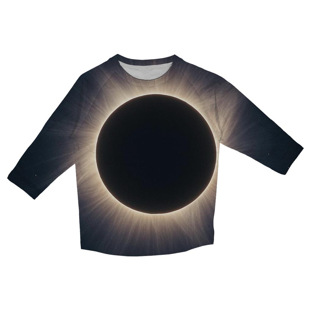 Eclipse Corona Lacework fashion 3/4 sleeve shirts