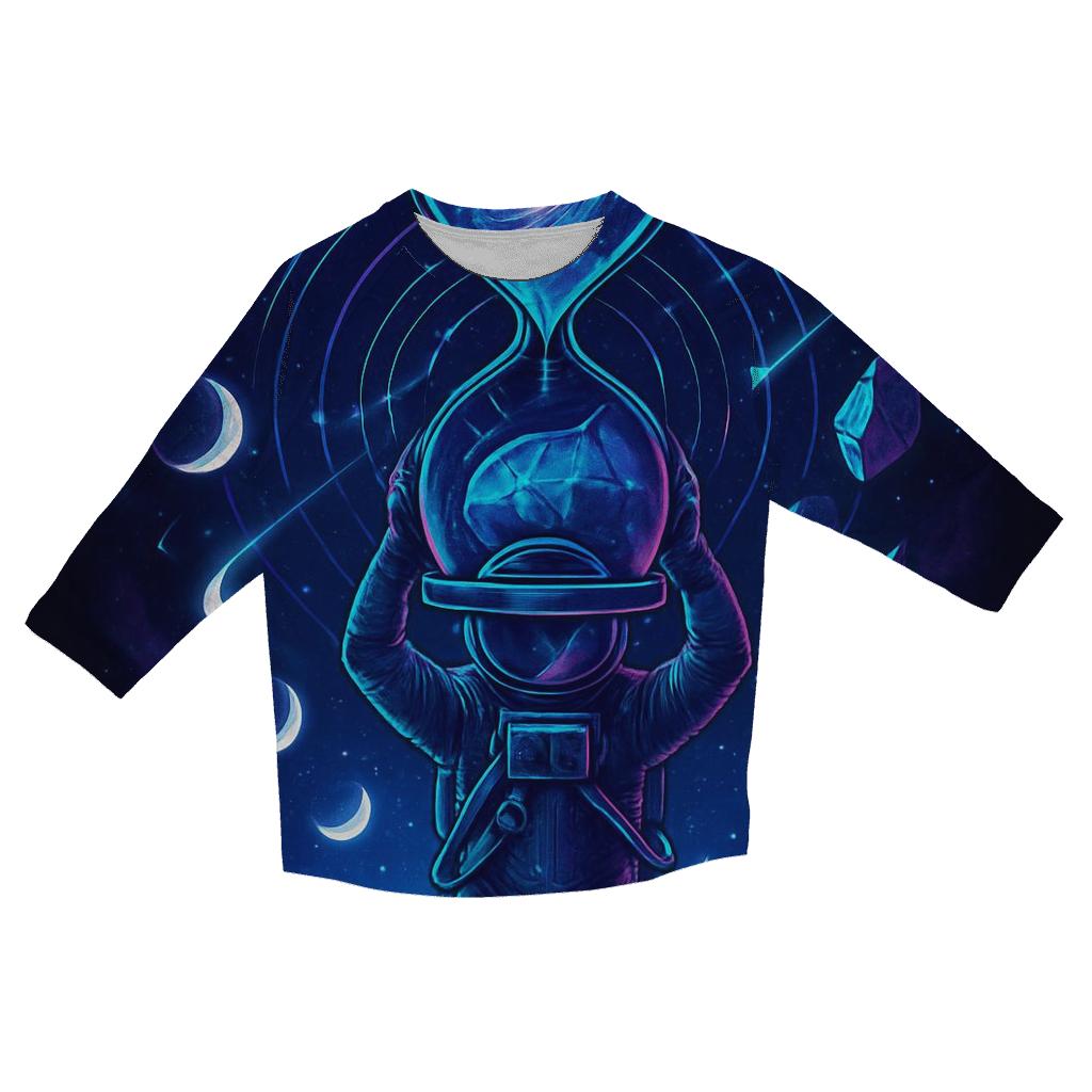 The Chronolens Astronaut designer 3/4 sleeve blouses