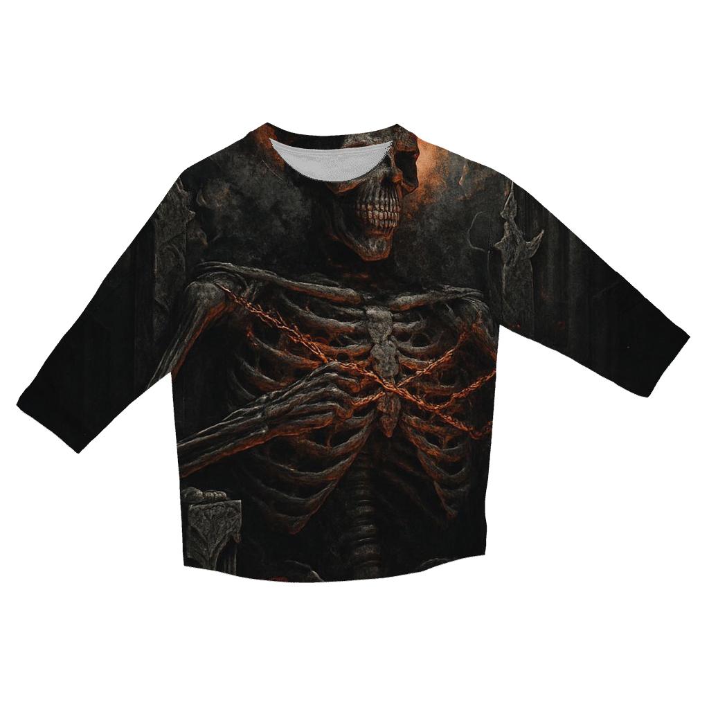 Crown Of Ashen Thorns cotton quarter sleeve shirts