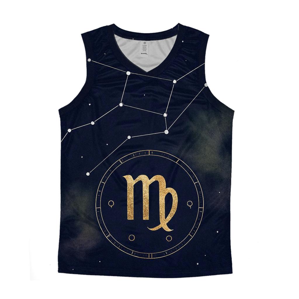 Virgo Harvest Star Chart Maiden stylish racerback tanks