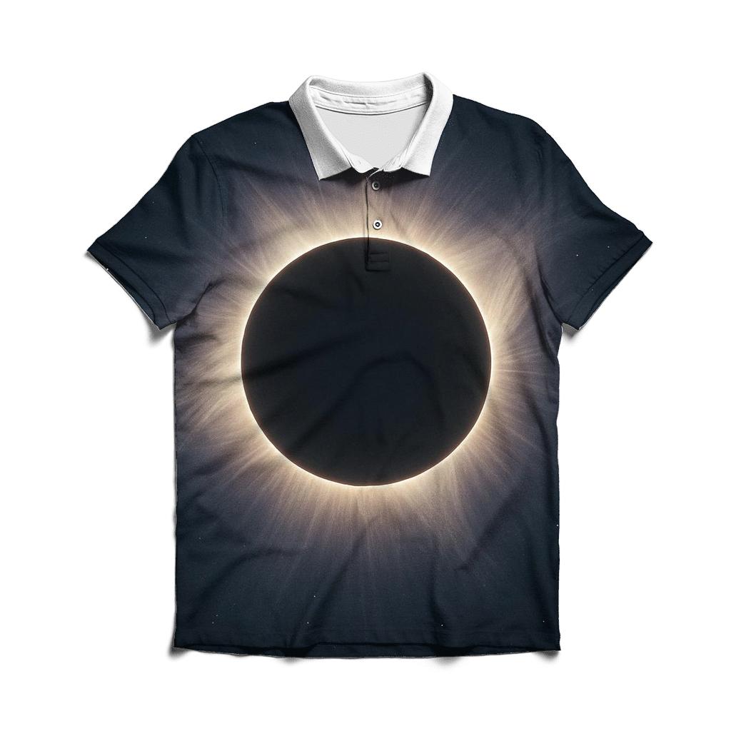 Eclipse Corona Lacework custom polo shirts