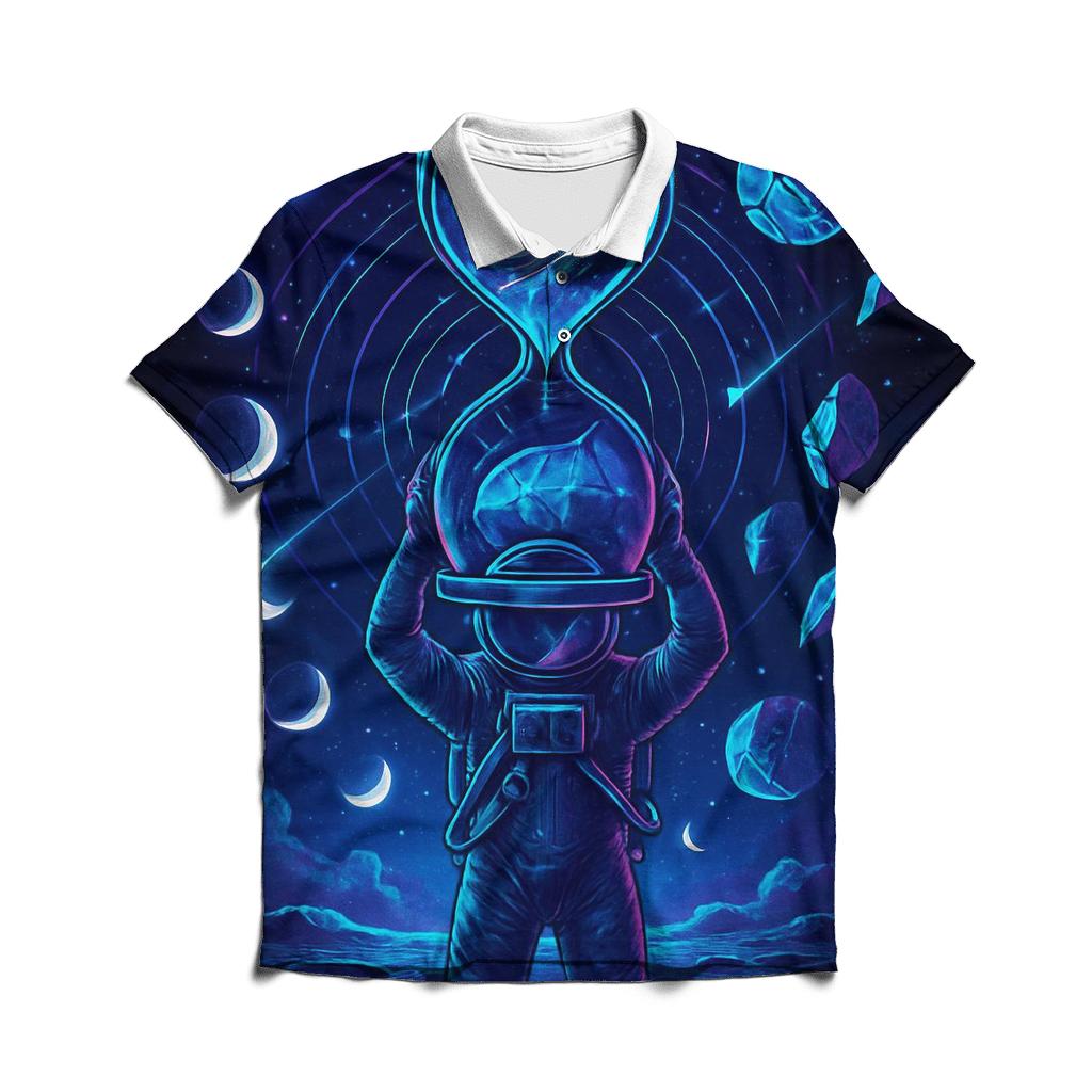 The Chronolens Astronaut personalized polo shirts