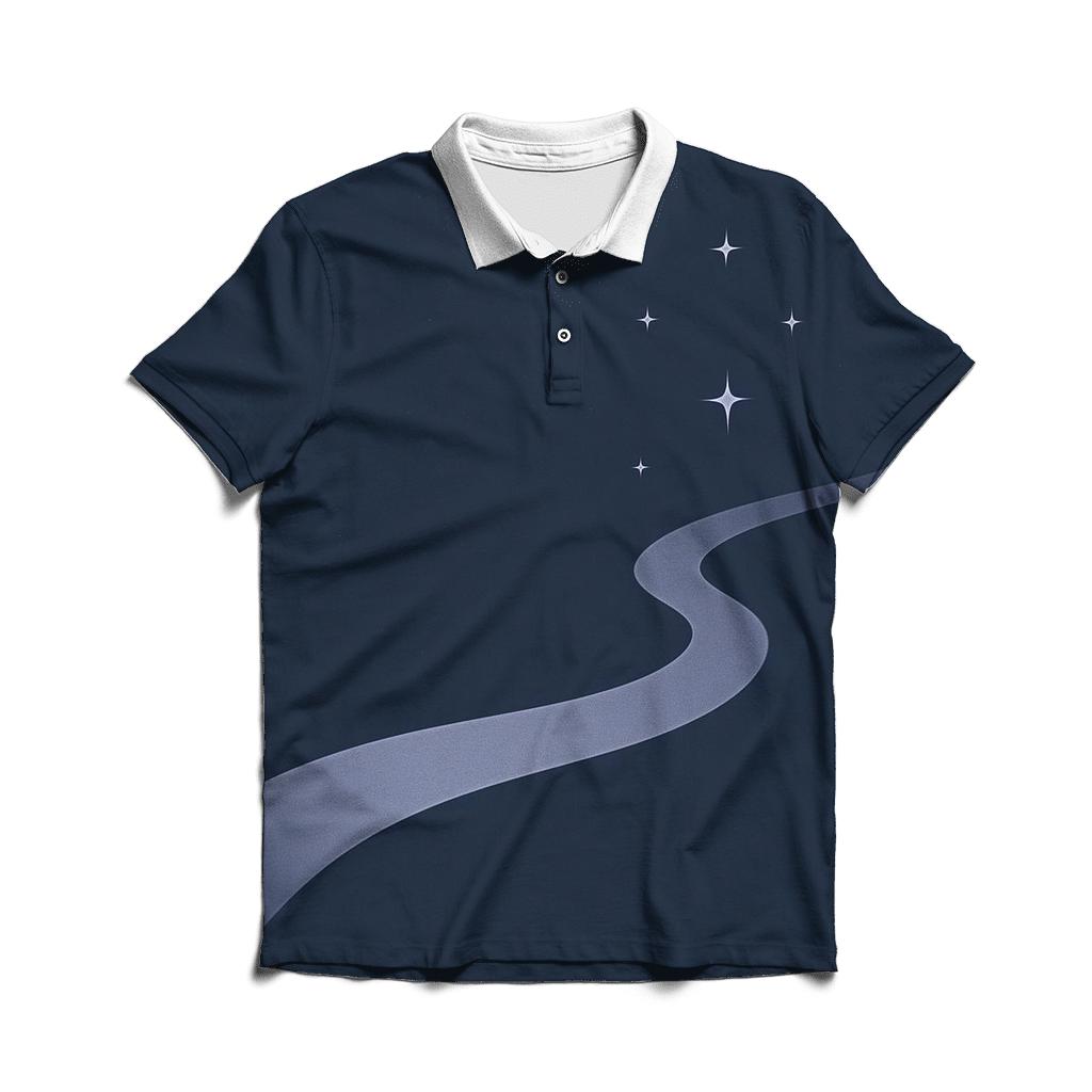 River Of Quiet Stars designer slim fit polos