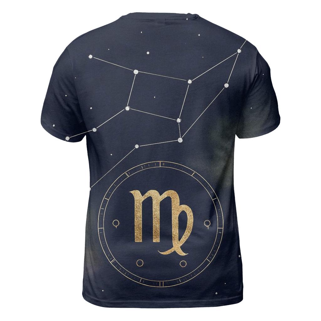 Virgo Harvest Star Chart Maiden custom all-over print shirts