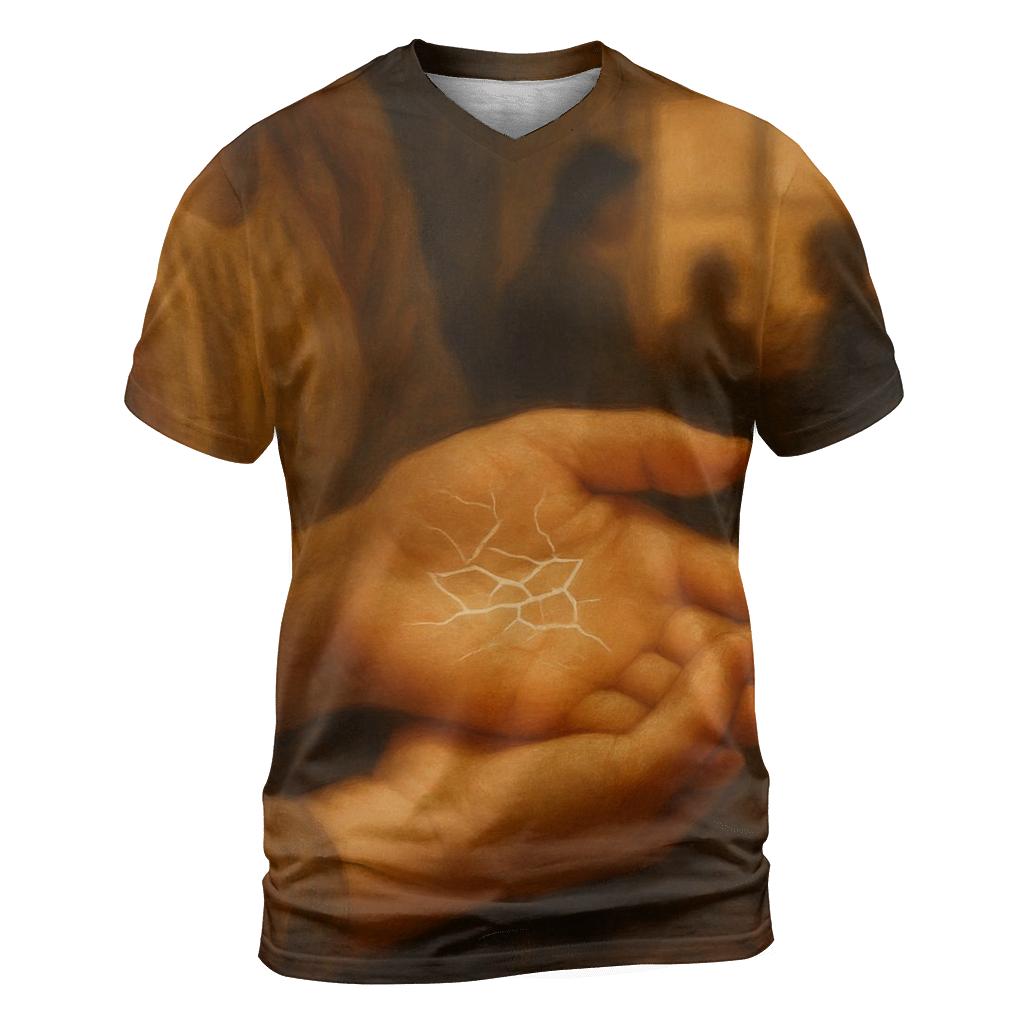 The Map In Her Palm A Lifetime Of Safe Returns trendy printed shirt styles