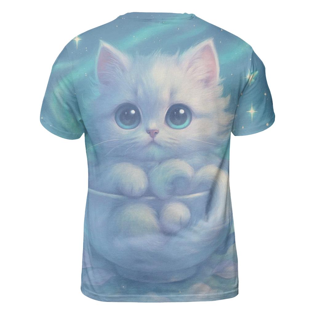 Aurora Teacup Kitten Dreamscape designer pattern shirts