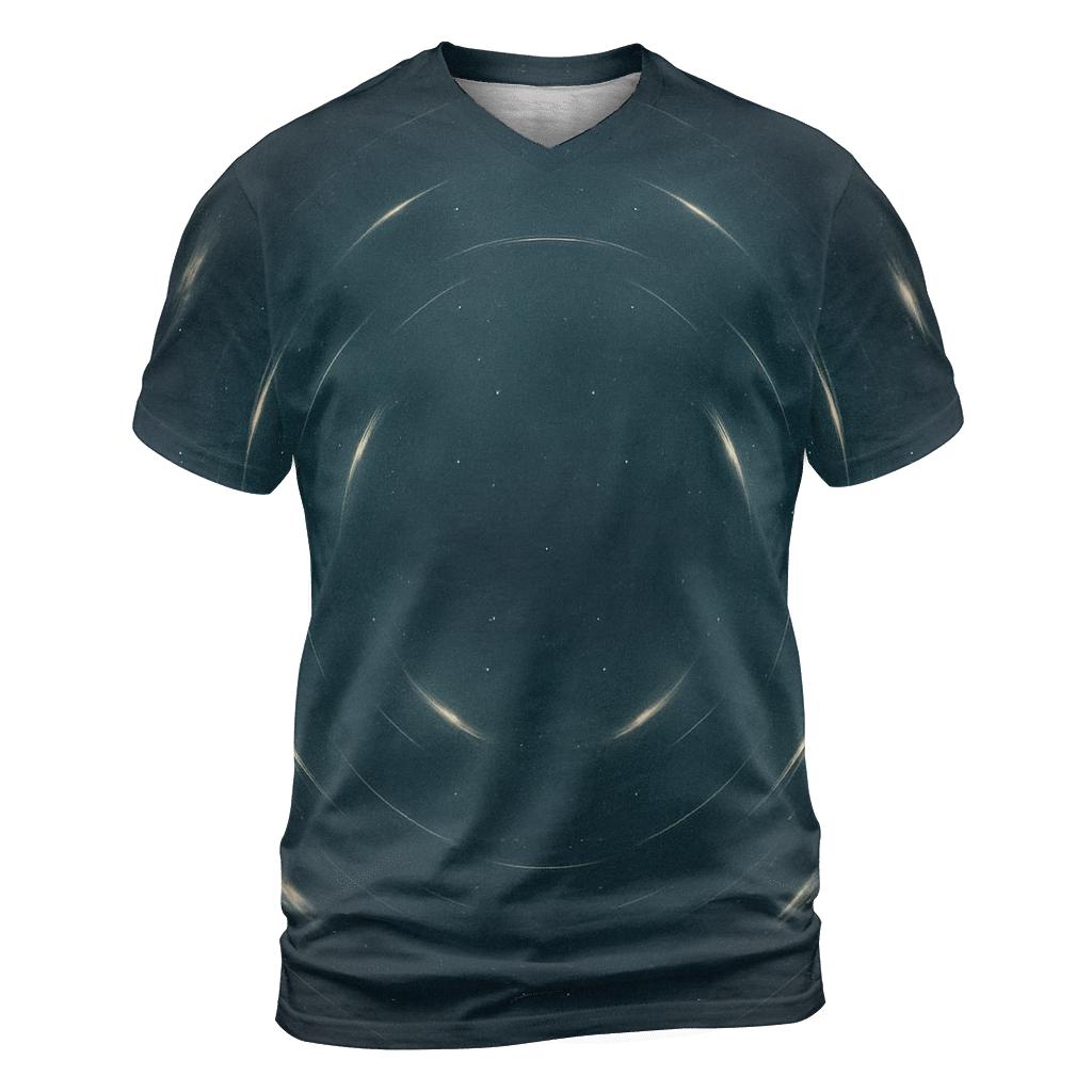Gravitational Lens Arc Constellation creative print fashion shirts