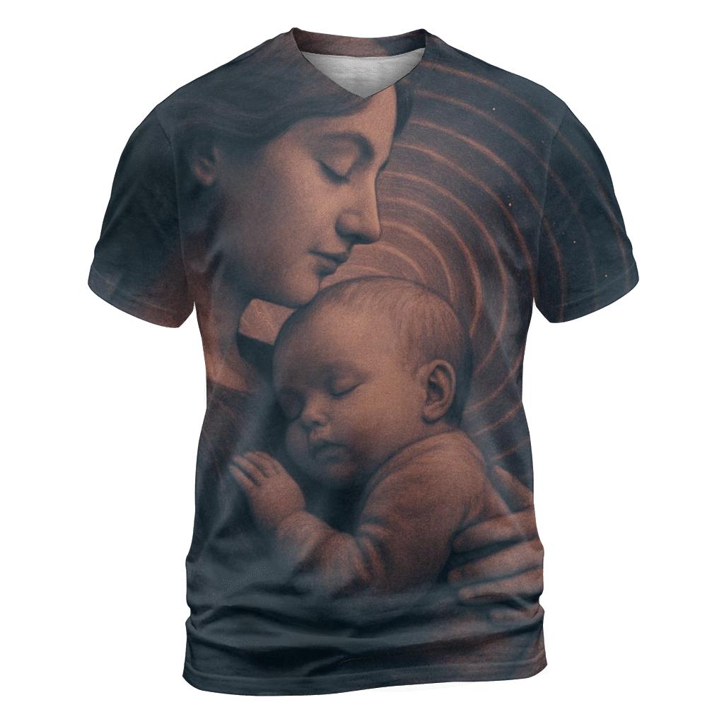 Her Heartbeat As The First Clock Time Learned To Be Kind custom all-over print shirts