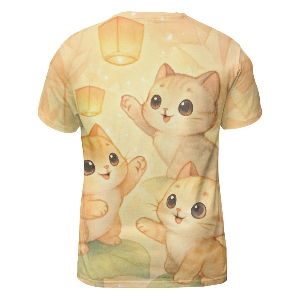 Sunrise Lantern Kittens In The Paper Garden personalized full print shirts