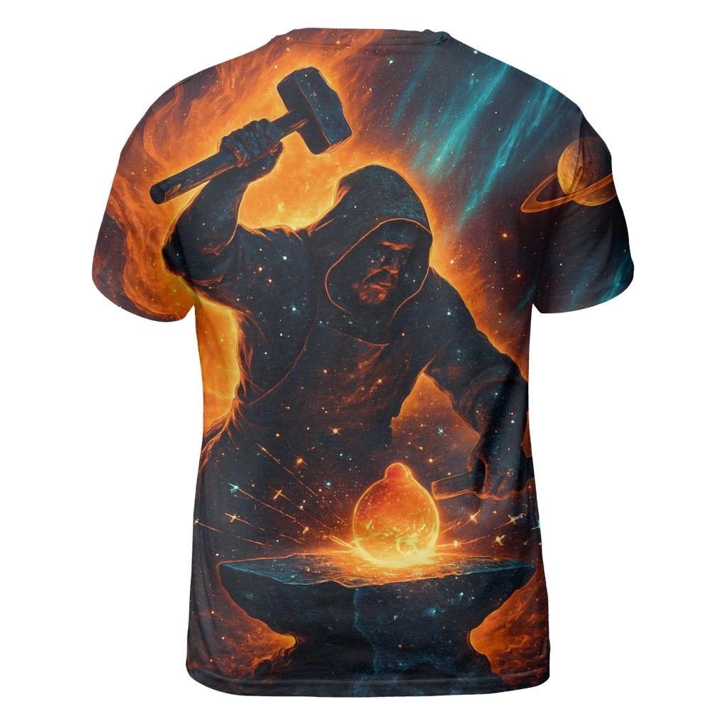 Aurora Foundry Of The Dwarf Star trendy printed shirt styles