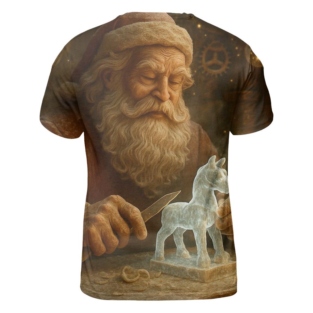 The North Pole Clockwork Carver custom all-over print shirts