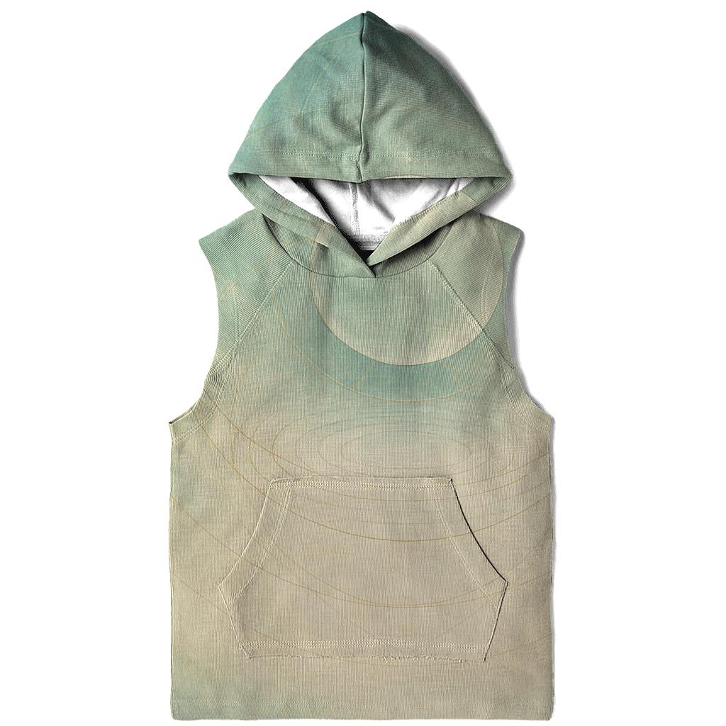 Luminous Breath Geometry printed hoodies