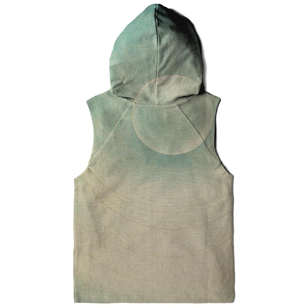 Luminous Breath Geometry printed hoodies