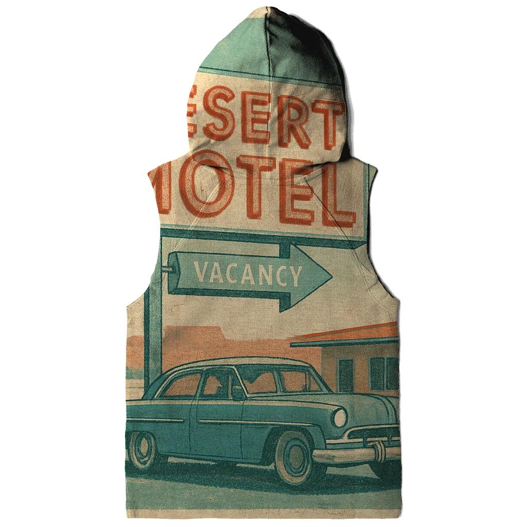 Dusty Desert Motel Neon Postcard custom hoodies