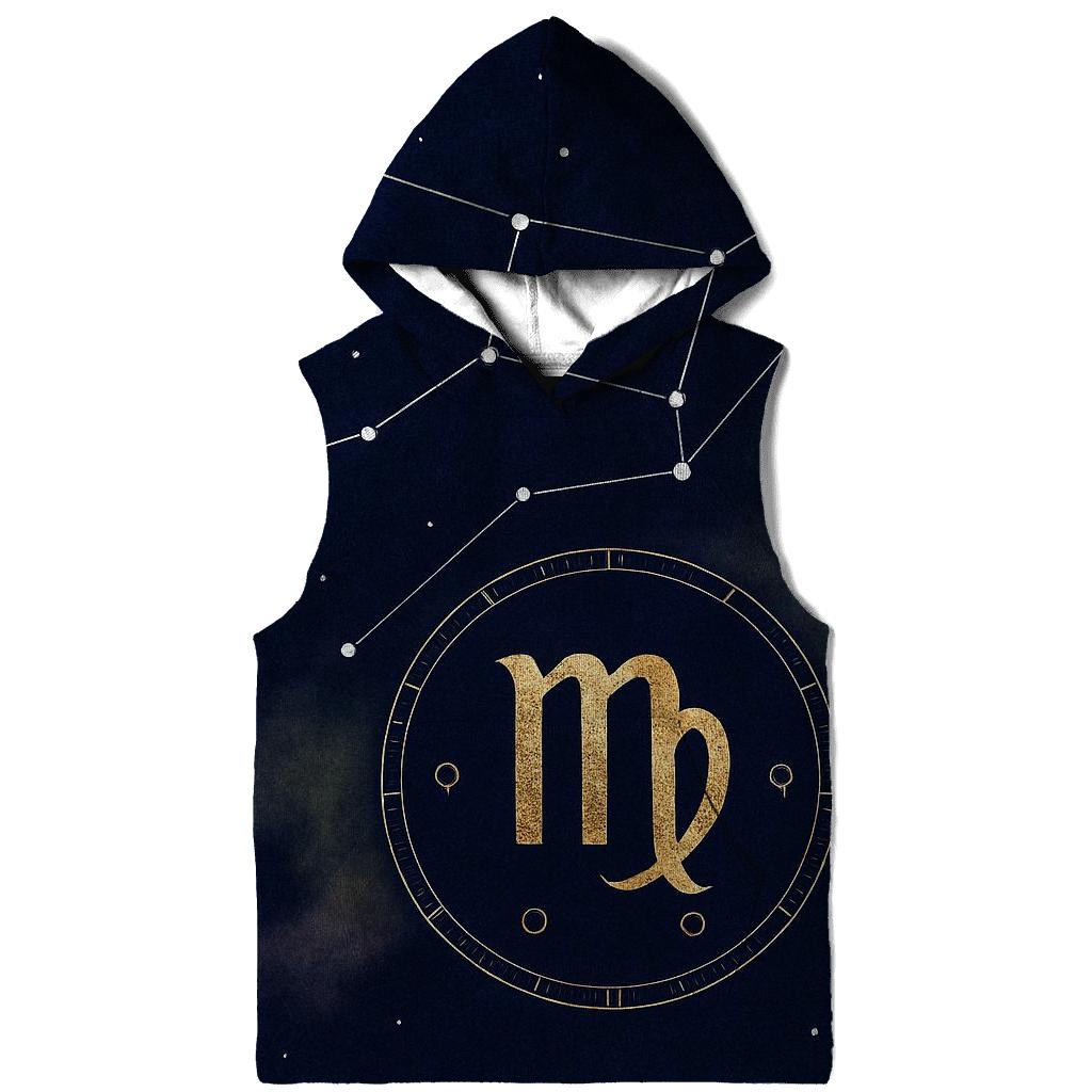 Virgo Harvest Star Chart Maiden graphic hoodies
