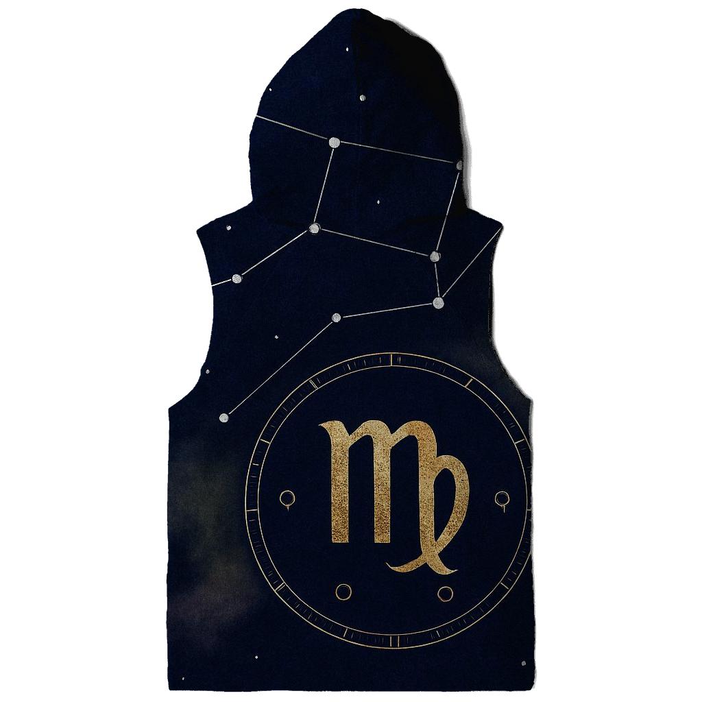Virgo Harvest Star Chart Maiden graphic hoodies