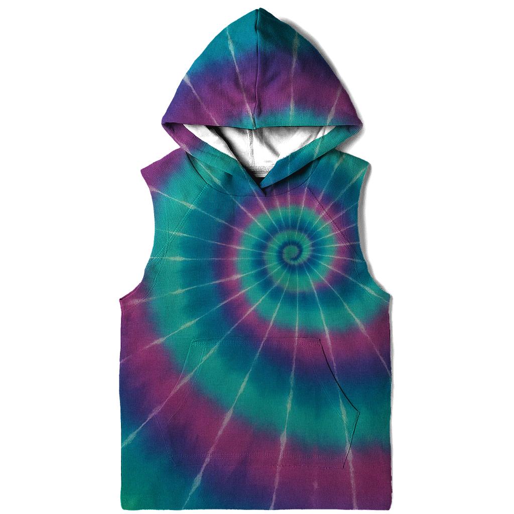 Aurora Spiral Overdye Nebula Whorl hoodie styles