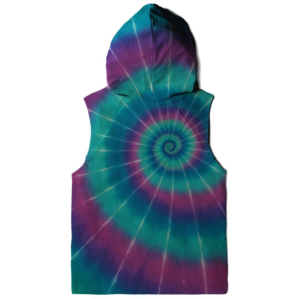 Aurora Spiral Overdye Nebula Whorl hoodie styles