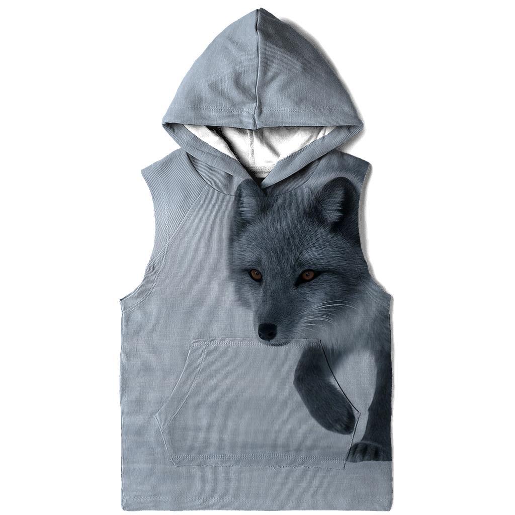 Frost Pause Arctic Fox lightweight hoodies