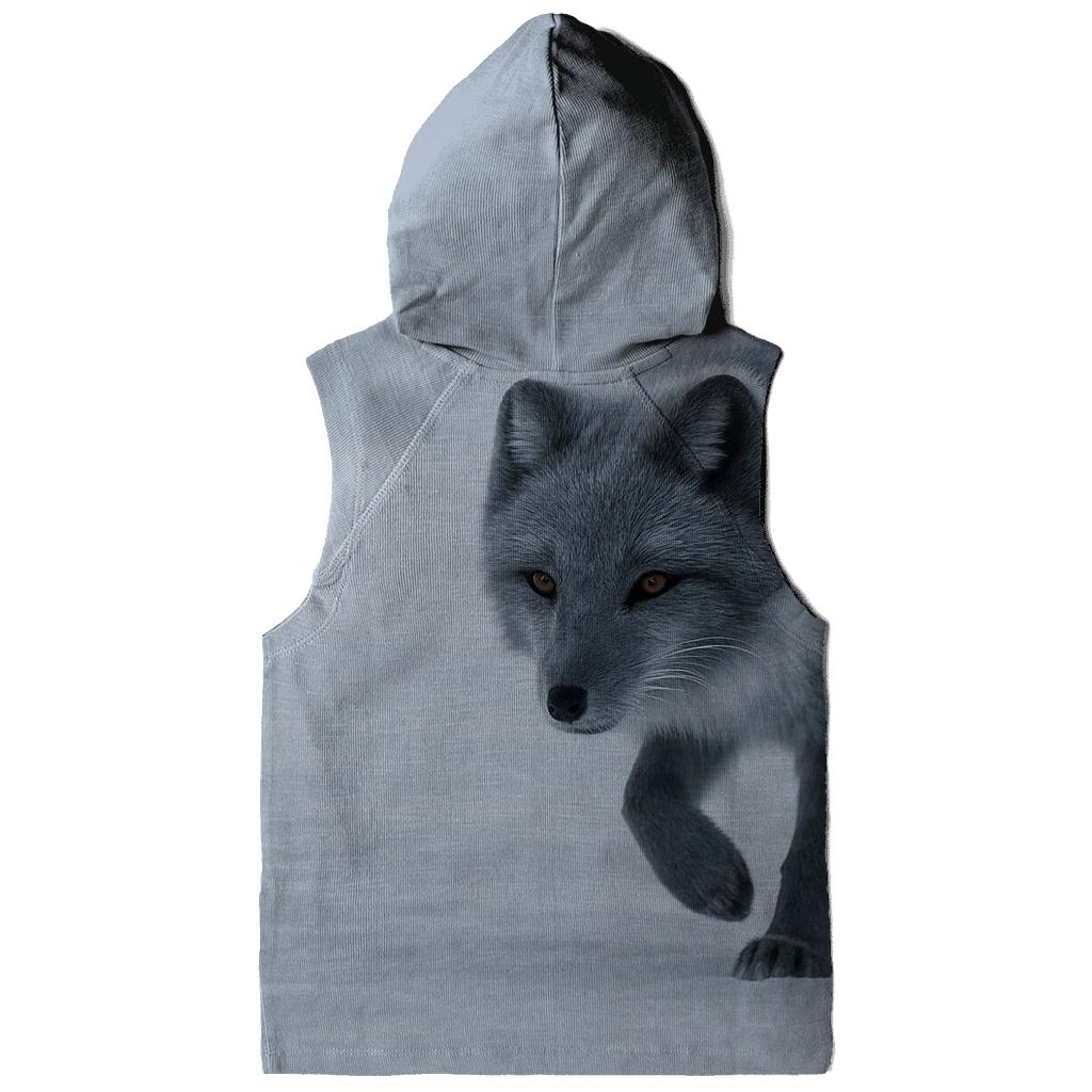 Frost Pause Arctic Fox lightweight hoodies