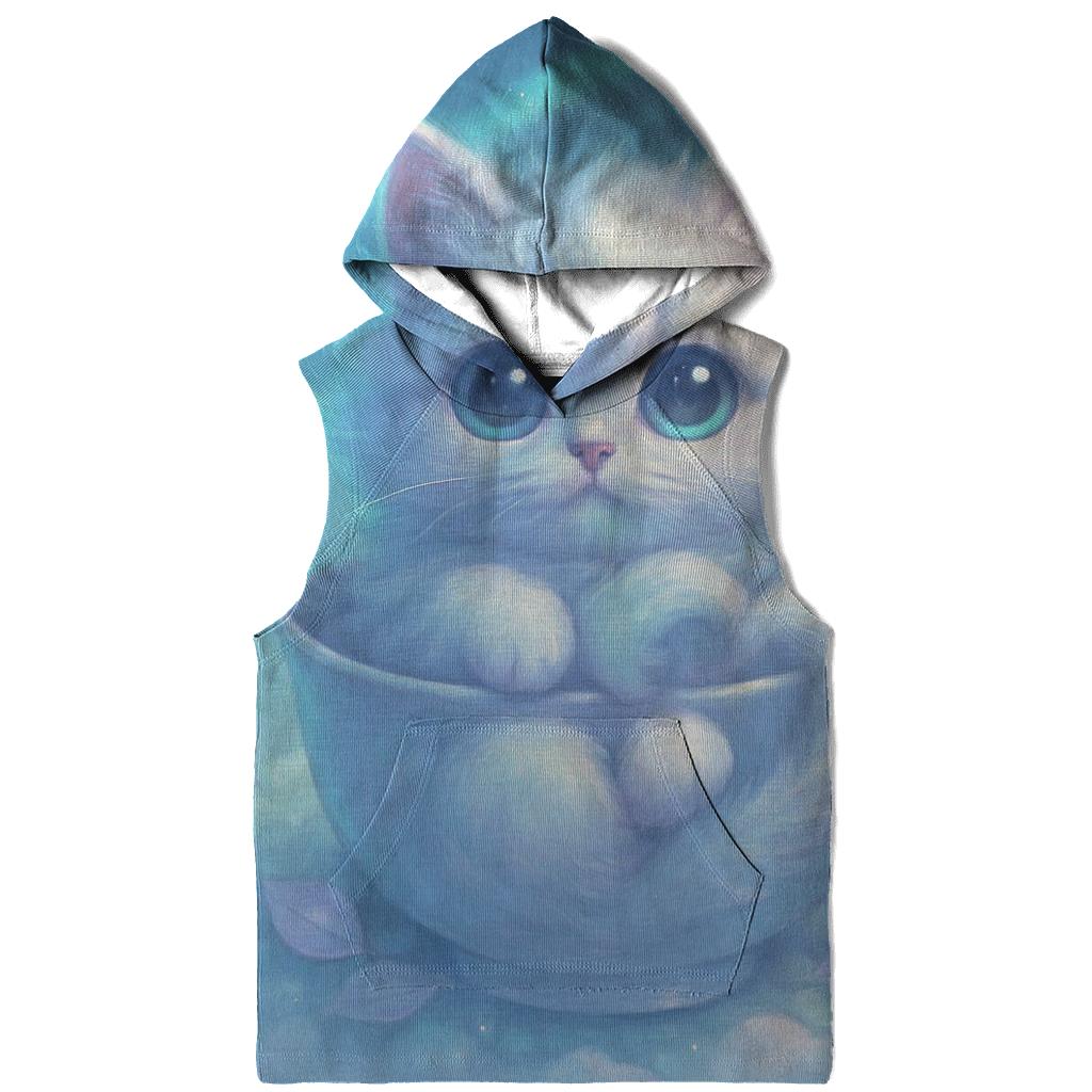 Aurora Teacup Kitten Dreamscape premium hoodies