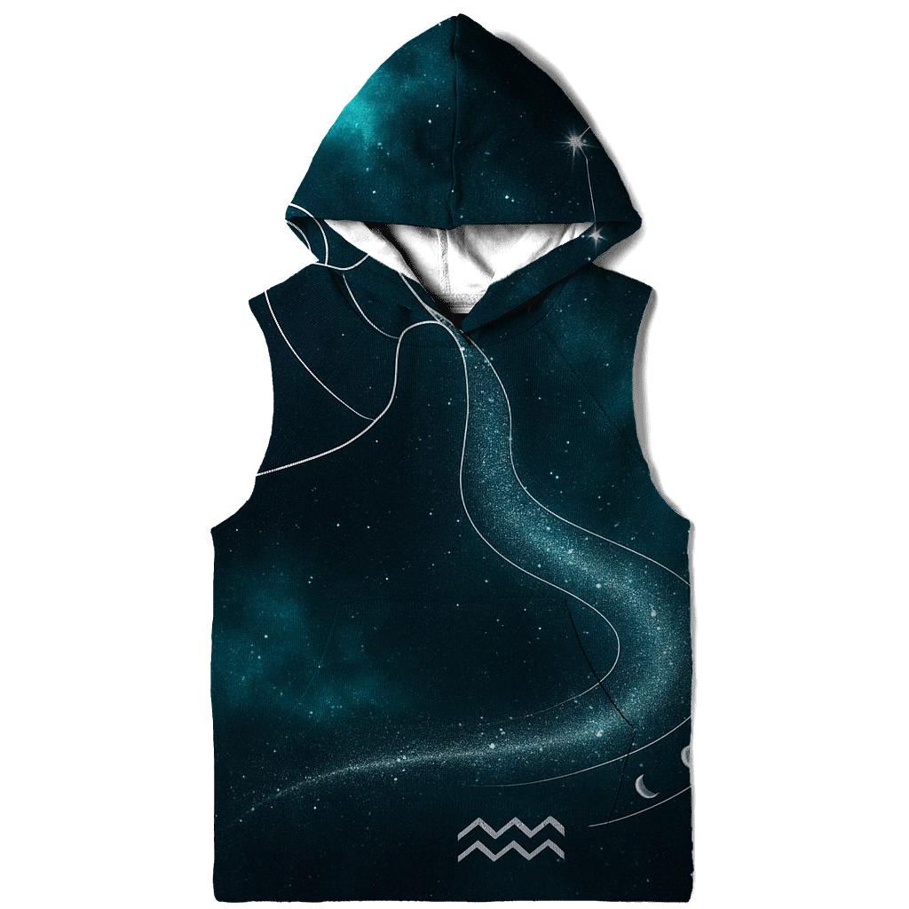 Aquarius Water Bearer Nebula Vessel pullover hoodies