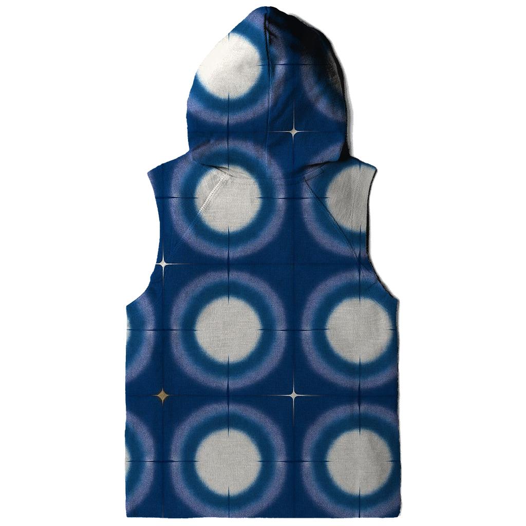 Itajime Eclipse Grid With Indigo Halo Resist hoodie trends