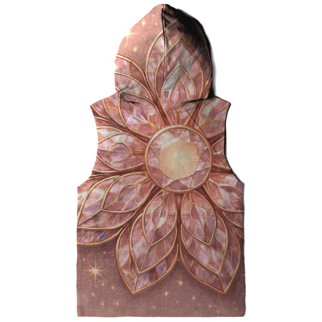 Rose Gold Prism Petals hoodies fashion