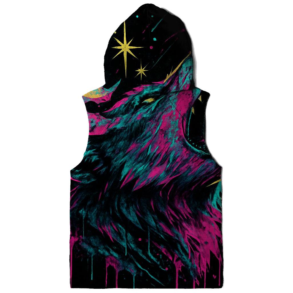 Neon Graffiti Moonhowl Breakthrough designer hoodies
