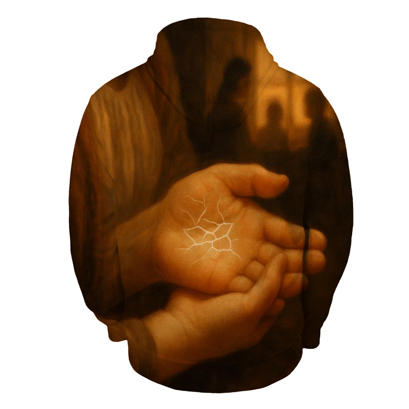 The Map In Her Palm A Lifetime Of Safe Returns zip-up hoodies