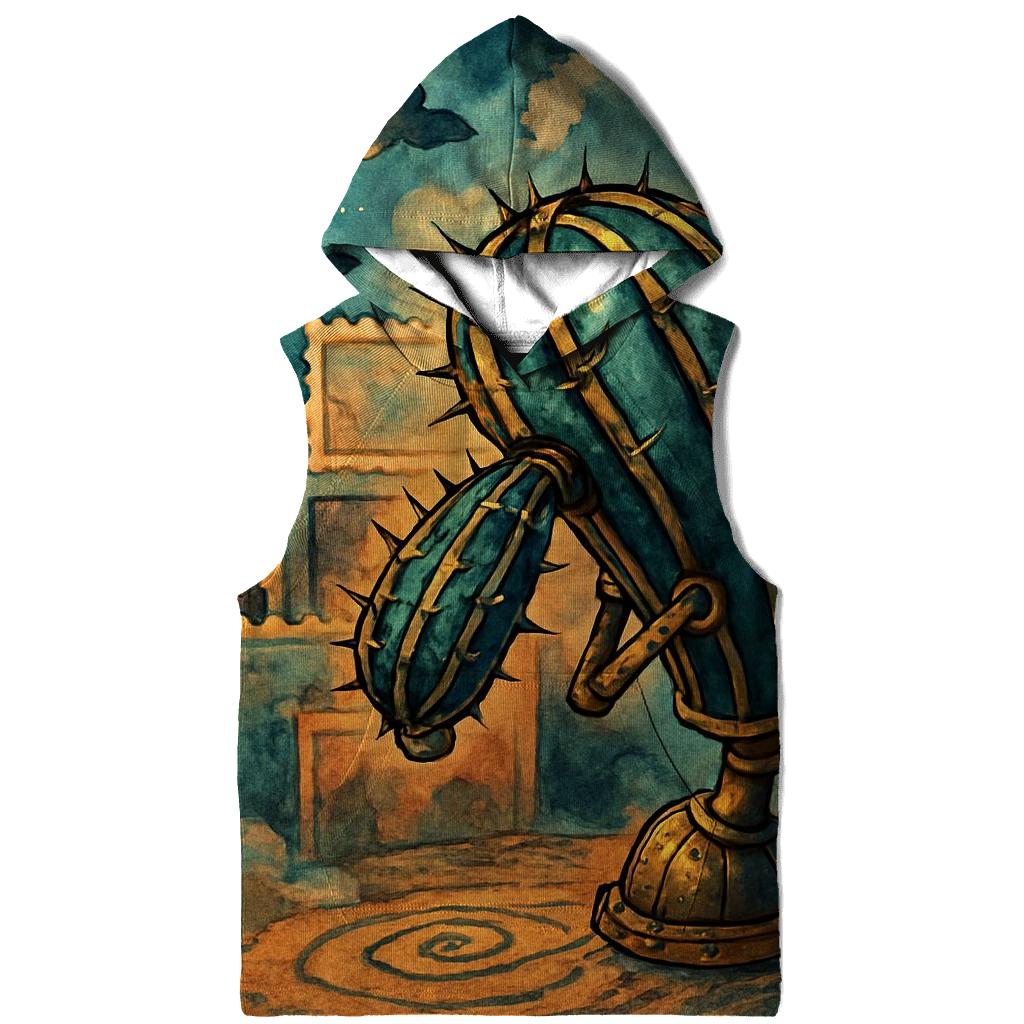 Clockwork Cactus Mirage embroidered hoodies