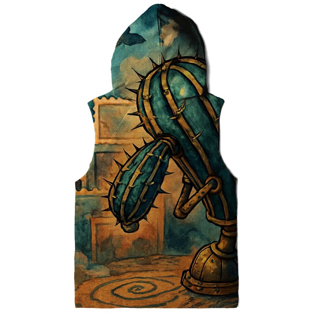 Clockwork Cactus Mirage embroidered hoodies