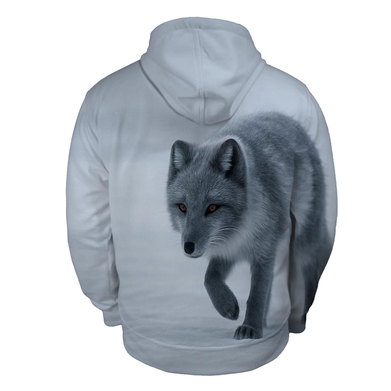 Frost Pause Arctic Fox premium hoodies